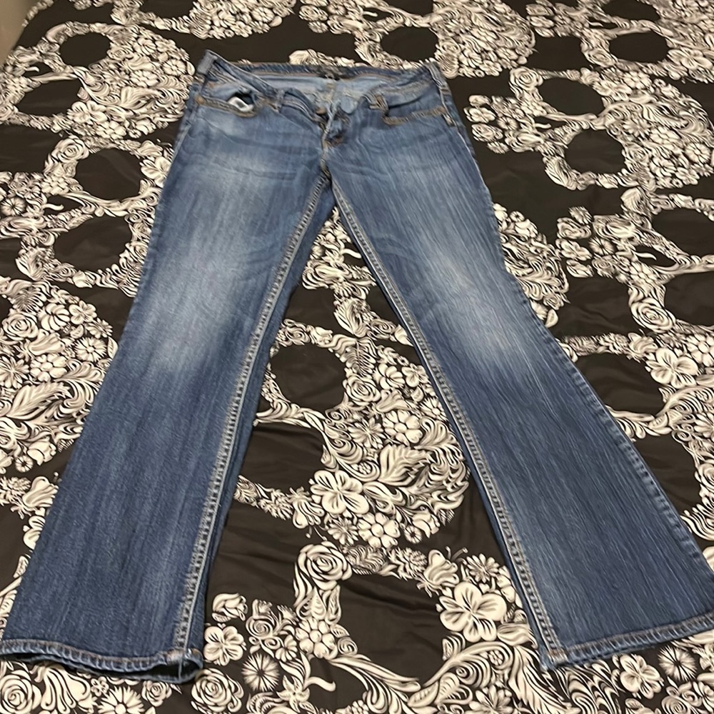 Aiko boot cut silver